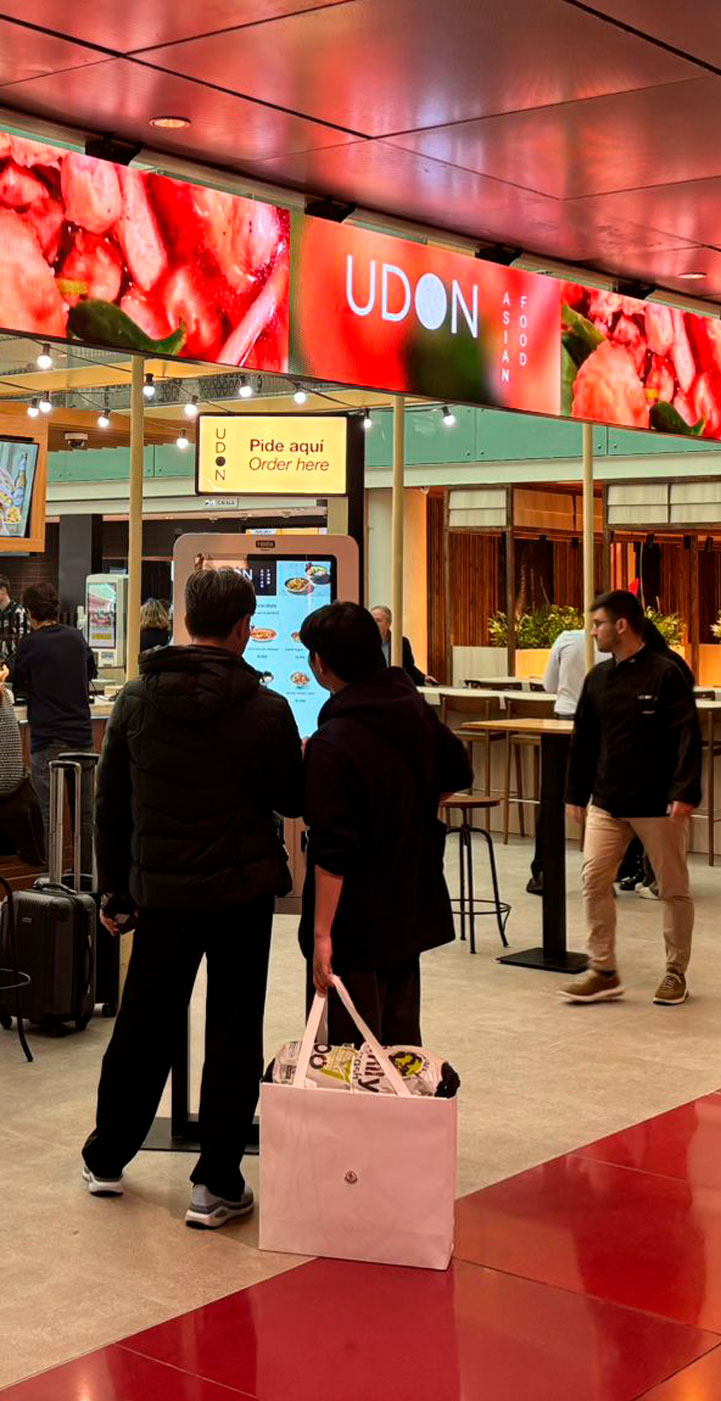 UDON El Prat Kiosk T1