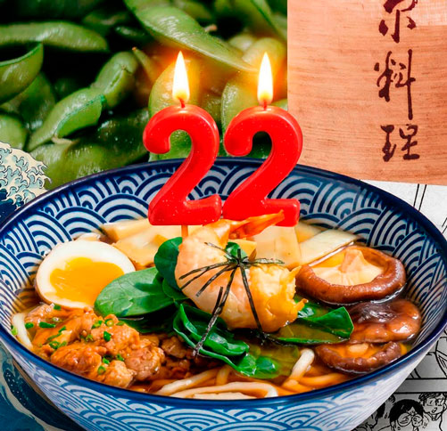 Cumplimos 22 años y tú te llevas el doble de puntos