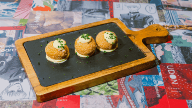 Salmon Crunchy Balls