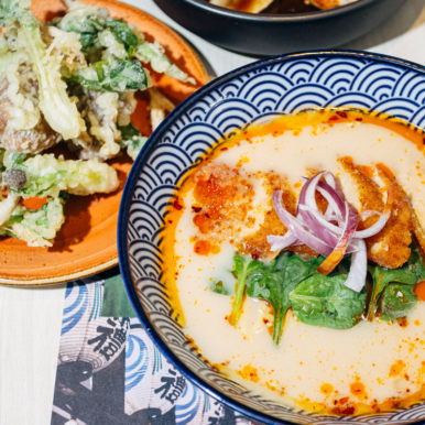 Ramen de setas