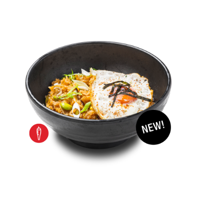 Kimchi Chicken Rice